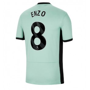Chelsea Enzo Fernandez #8 Replika Tredjetrøje 2023-24 Kortærmet